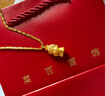 菜百首飾 黃金吊墜 足金生肖佛生肖雞-不動(dòng)尊菩薩不含鏈 定價(jià) 約2.70克 曬單實(shí)拍圖