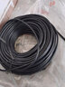 德力西（DELIXI）RVV護套線(xiàn)2/3/4/5芯0.5-6平方銅芯電線(xiàn)線(xiàn)國標室內家用家裝延長(cháng)線(xiàn) 黑色 RVV 3*2.5 曬單實(shí)拍圖