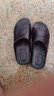 臺灣拖鞋男士進(jìn)口涼拖爸爸外穿男款漆皮厚底油拖外出一字耐磨經(jīng)典 曬單實(shí)拍圖
