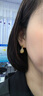 珍·尚銀中國黃金授權和田玉耳墜S925銀耳釘女生日禮物紀念日送女朋友媽媽【蘭花】和田玉·銀耳墜1 曬單實(shí)拍圖