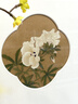 尚錦美舍宋代美學(xué)裝飾畫(huà)客廳雅致復古中國風(fēng)庭院茶室花卉高級感臥室餐廳 李大忠《秋葵圖》 寬40cm*高50cm 北美黑胡桃（高檔實(shí)木榫卯圓角框） 曬單實(shí)拍圖