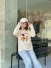 回力長(cháng)袖女t恤秋2025新款薄款內搭打底衫胖mm寬松顯瘦早秋氛圍感穿搭 曬單實(shí)拍圖