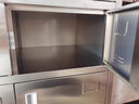 中玖不銹鋼員工食堂餐盤(pán)柜碗柜多門(mén)多格學(xué)校餐具飯盒碗筷儲物柜子 201不銹鋼24門(mén)餐盤(pán)柜 曬單實(shí)拍圖