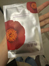 林清軒山茶花保濕緊致面膜6片1盒 補水提亮抗皺勝肽 生日禮物 曬單實(shí)拍圖