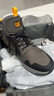 卡特（CAT）新品男士戶(hù)外休閑百搭防潑水牛皮高幫休閑鞋工裝靴 灰色+黑色 42 曬單實(shí)拍圖