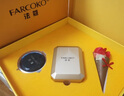 法蔻（farcoko）輕奢永恒之心項(xiàng)鏈女心形鎖骨鏈實(shí)用走心520情人節(jié)生日禮物送女友 白金色·藍(lán)鉆【順豐/賀卡/刻字】 曬單實(shí)拍圖