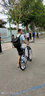 永久（FOREVER）山地車自行車成人男女青少年學生鋁合金單車上班代步公路越野賽車 【鋼架】頂配版-白藍三刀輪 26寸21速【建議身高155-185cm】 曬單實拍圖