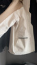 駱駝（CAMEL）三防沖鋒衣戶(hù)外登山服防風(fēng)防水防污三合一時(shí)尚運動(dòng)外套 A23CA31070，淺摩卡/流云白，女 L 曬單實(shí)拍圖