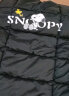 SNOOPY史努比童装儿童棉服外套冬款男女宝宝保暖外衣冬季棉袄中小童棉衣 黑色 120（110-120cm/34-39斤） 实拍图
