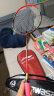 川崎（KAWASAKI）全碳素羽毛球拍单拍专业训练拍T230红色（已穿线） 实拍图