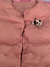 jnby by JNBY新款江南布衣嬰童羽絨馬甲輕暖可愛(ài)刺繡24秋男女童嬰兒YO9C10270 662/桃粉 90 cm 曬單實(shí)拍圖