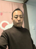 羅蒙（ROMON）半高領(lǐng)加絨加厚衛(wèi)衣男冬季休閑保暖打底衫純色中領(lǐng)內(nèi)搭上衣男裝 咖啡色 加絨 XL 175 曬單實(shí)拍圖