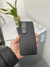 德曼尼 OPPOreno11手機(jī)殼Reno11pro真皮磁吸翻蓋保護(hù)套OPPO系列新款全包防摔高檔 玄黑（真皮 升級磁吸）+屏幕膜 reno11 曬單實拍圖