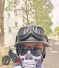 JYT個(gè)性M35大兵德式鋼盔巡航機車(chē)復古半盔男女騎行電動(dòng)摩托車(chē)頭盔皮 黑黃線(xiàn)搭配黑框哈雷鏡 L（58-59） 曬單實(shí)拍圖