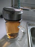 領(lǐng)臣（LINGCHEN）茶杯雙層玻璃水杯大容量泡茶杯子帶把手商務(wù)辦公行政男士中秋送禮 曬單實(shí)拍圖