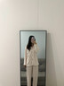 JIOESC睡衣女士秋冬季加厚珊瑚絨長(cháng)袖學(xué)生甜美可愛(ài)開(kāi)衫寬松家居服兩件套 粉格KT貓 L 【建議100-120斤】 曬單實(shí)拍圖
