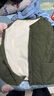 啄木鳥(niǎo)復古燈芯絨夾棉馬甲女冬季加絨加厚休閑百搭條絨坎肩媽媽背心外套 軍綠色 2XL【145-160斤】 曬單實(shí)拍圖