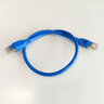 力特（Z-TEK）六類網線 CAT6類千兆網線高速連接線工程家用電腦筆記本路由器監(jiān)控游戲電競八芯雙絞線成品跳線 六類非屏蔽【藍色】 0.5米 曬單實拍圖