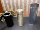 良平銀杯999銀茶杯 云南雪花銀錘紋內外全銀杯帶茶漏 送皮套 定制刻字 中號全銀杯（約460克 380毫升） 曬單實(shí)拍圖