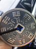 臻匯銀9999足銀山鬼花錢吊墜新中式復(fù)古平安情侶項(xiàng)鏈新中式首飾禮物 曬單實(shí)拍圖