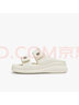 他她（TATA）厚底拖鞋女外穿休閑軟底涼拖沙灘鞋夏季新款WW501BT4 米色 38 曬單實(shí)拍圖