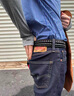 Levi's李維斯冬暖系列男士502錐形美式復古休閑牛仔褲 曬單實(shí)拍圖