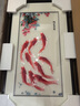貝伊樂(lè )玄關(guān)裝飾畫(huà)蘇繡成品掛畫(huà)九魚(yú)客廳純手工真絲中國風(fēng)刺繡畫(huà)喬遷禮物 九魚(yú)圖 60*125cm 曬單實(shí)拍圖