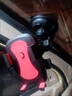 恒嵐挖掘機鏟車(chē)挖機抖震車(chē)載手機架大吸盤(pán)式汽車(chē)前擋玻璃手機支架 加大吸盤(pán)防震 鋼鐵俠紅色手機支架 曬單實(shí)拍圖