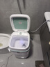 小鴨洗衣機小型迷你半自動(dòng)單桶家用嬰兒童宿舍租房 洗內衣褲襪子洗衣機 3.5KG【藍光凈衣丨健康分洗】1708抹茶綠 曬單實(shí)拍圖