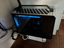 方糖機械大師 酷方 C+Max手提緊湊便攜 ITX/MATX側透水冷臺式 支持超長(cháng)顯卡 小機箱 側透機箱 水冷機箱 月光銀 官方標配 曬單實(shí)拍圖