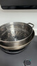 美廚（maxcook）蒸鍋 304不銹鋼30CM三層蒸鍋 加厚復(fù)底湯鍋 燃?xì)怆姶艩t通用MCZ827 曬單實(shí)拍圖