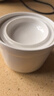 京東京造 燉盅 陶瓷湯碗蒸蛋燕窩輔食碗家用帶蓋贈勺子純白460ml 曬單實拍圖