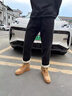 JEEP SPIRIT吉普羊羔絨褲子男女冬季加絨加厚休閑長褲寬松直筒潮牌運(yùn)動保暖褲 57黑色-加厚羊羔絨 XL 曬單實(shí)拍圖