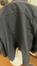 無(wú)印良品（MUJI）女式 不易沾水防紫外線(xiàn)便攜風(fēng)帽夾克 防曬衣 25年早秋 女裝 中灰色 S (155/80A) 曬單實(shí)拍圖
