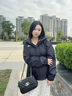 ANYSMIC奢侈高檔品牌包包女包小香風(fēng)2025新款鏈條斜挎包女生生日腋下小包 黑色 曬單實(shí)拍圖