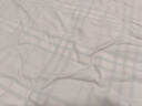 南極人A類(lèi)水洗棉純色床單單件200x230被單床罩宿舍單人夏季床墊子保護套 奶油粉【親膚柔軟 抗菌防螨】 2.0床三件套【床單245X250＋枕套兩只】 曬單實(shí)拍圖