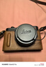攝侶適用徠卡dlux8手柄保護套LeicaQ3相機包D-LUX8半包便攜q3真皮底座包拍立得sofort2真皮套裝飾配件 D-LUX8咖啡色底座+墊肩牛皮肩帶 曬單實拍圖