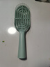 名創(chuàng  )優(yōu)品（MINISO）立式長(cháng)柄氣囊梳骨梳蓬松女生按摩長(cháng)發(fā)卷發(fā)高端高顱頂柔順便攜靜電 長(cháng)柄骨梳(綠色)1支 曬單實(shí)拍圖