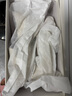 百麗（Belle）馬銜扣樂福鞋女商場同款真皮通勤單鞋B7B1DCA4 米白 36 (230mm) 曬單實拍圖