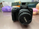 佳能（Canon）R50微單相機(jī) 4K數(shù)碼照相機(jī)旅行家用 入門級(jí)攝影機(jī)Vlog視頻直播拍攝學(xué)生美顏相機(jī)套餐送支架補(bǔ)光燈 R50 黑色RF-18-45套機(jī)【六期免期】 套餐一【限時(shí)免費(fèi)升級(jí)套餐二】 曬單實(shí)拍圖