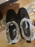 布舍元高幫加棉保暖防滑棉鞋中老年爸爸鞋老北京布鞋男341-6441 黑色42 曬單實(shí)拍圖