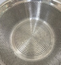 維艾（Newair）不銹鋼洗菜盆瀝水籃洗米篩淘米盆廚房水果籃家用瀝水漏盆套裝 曬單實(shí)拍圖
