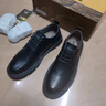 Jeep休閑皮鞋男春季新款英倫風(fēng)透氣商務(wù)男士休閑鞋韓版潮流馬丁小皮鞋 黑色（運動(dòng)鞋碼） 41 曬單實(shí)拍圖