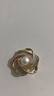 Mays Will絲巾扣胸針多功能兩用精致女披肩胸花別針衣角打結(jié)扣下擺 A款金色 曬單實拍圖