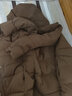 LAFUMA樂(lè )飛葉戶(hù)外羽絨服女 冬季防潑水650蓬中長(cháng)連帽鵝絨保暖 LFJU3DH60 棕色BW S (36) 160/80A 曬單實(shí)拍圖
