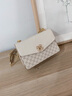 愛(ài)情海包包女包小方包斜挎包單肩鏈條手機包生日禮物高級感送女友老婆 【米白色】品牌百搭小眾實(shí)用 休閑小包輕便簡(jiǎn)約時(shí)尚高檔潮流ck風(fēng) 曬單實(shí)拍圖