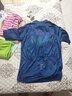 INBIKE夏季透氣騎行服上衣短袖自行車服公路山地車男女裝備藏青兔2XL 曬單實(shí)拍圖
