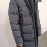 李寧羽絨服男長款冬季新款保暖加絨加厚羽絨外套連帽防風過膝運動服男 黑色長款連帽羽絨服 2XL /185 (170-185斤) 曬單實拍圖