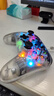 京盞Switch手柄PRO無線游戲PS4/3/5/ISO/蘋果/電視/安卓PC手柄體感電腦steam王者吃雞絕區(qū)零藍(lán)牙手柄 透明色 S08標(biāo)配手柄 曬單實(shí)拍圖