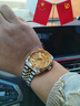 勞士頓999足金1.98克真黃金手表男真鉆金表名表十大男士品牌自動(dòng)機械表 曬單實(shí)拍圖
